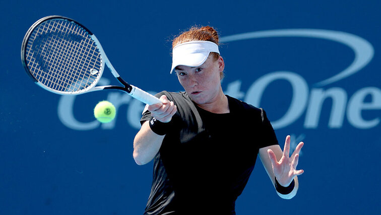 Ella Seidel konnte beim Masters in Cincinnati wichtige Erfahrungen und Punkte sammeln. Ella Seidel konnte beim Masters in Cincinnati wichtige Erfahrungen und Punkte sammeln.