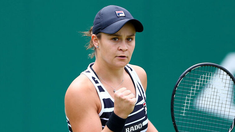 Ashleigh Barty is in the round of 16 in Birmingham