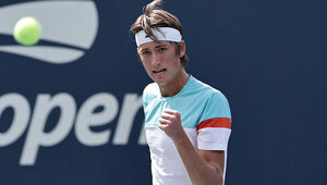 Thilo Behrmann steht bei den US Open 2026 im Viertelfinale