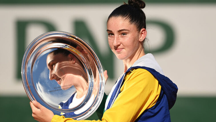 Elsa Jacquemot ist die erste frnzösische Siegerin bei den Mädchen seit Kristina Mladenovic