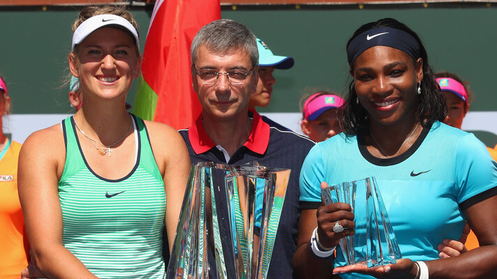 Second title for Viktoria Azarenka - in 2016 she won 6: 4 and 6: 4 against girlfriend Serena Williams