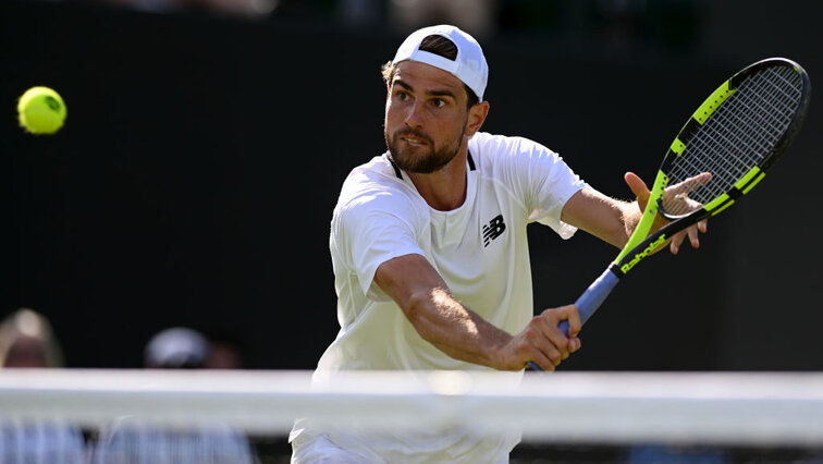 Maxime Cressy steht in Newport im Endspiel Maxime Cressy is in the final in Newport