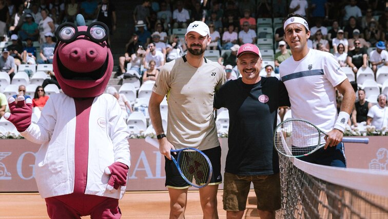 OMNI-BiOTiC war natürlich auch bei den Generali Open in Kitzbühel präsent