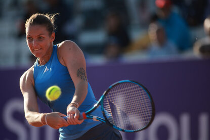 Karolina Pliskova gewann in der ersten Runde von Nottingham gegen Alycia Parks aus den USA