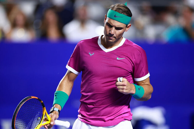 Rafael Nadal steht bei zwölf Siegen in Folge Rafael Nadal steht bei zwölf Siegen in Folge