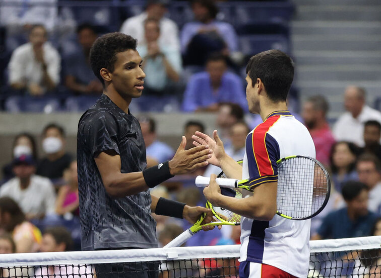 Felix Auger-Aliassime and Carlos Alcaraz have their tickets for the Next Gen Finals in their pockets