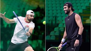 Jurij Rodionov fordert Matteo Berrettini