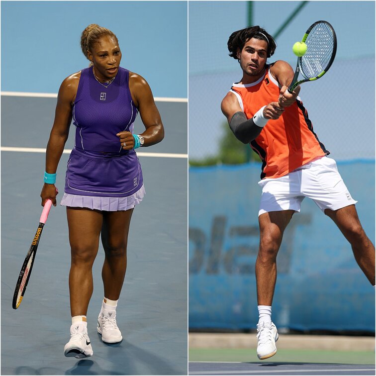 Serena Williams und Carlos Alcaraz werden gemeinsam spielen