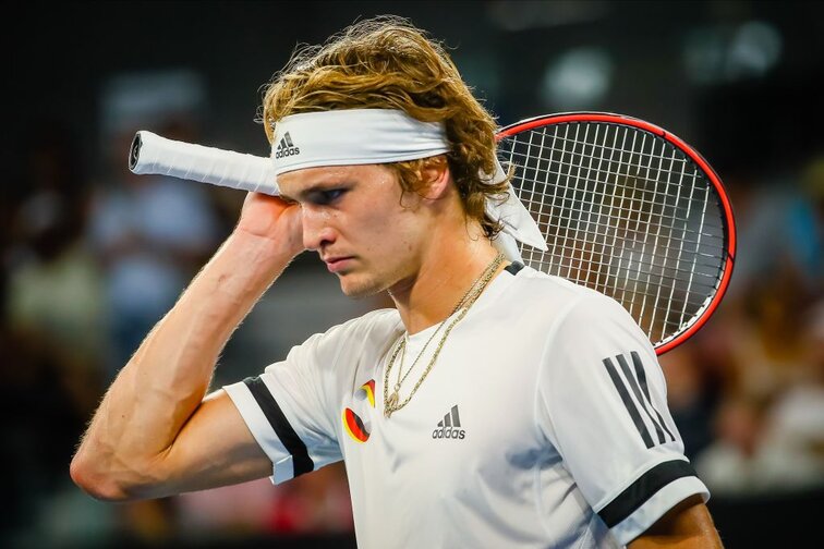 Alexander Zverev at the ATP Cup