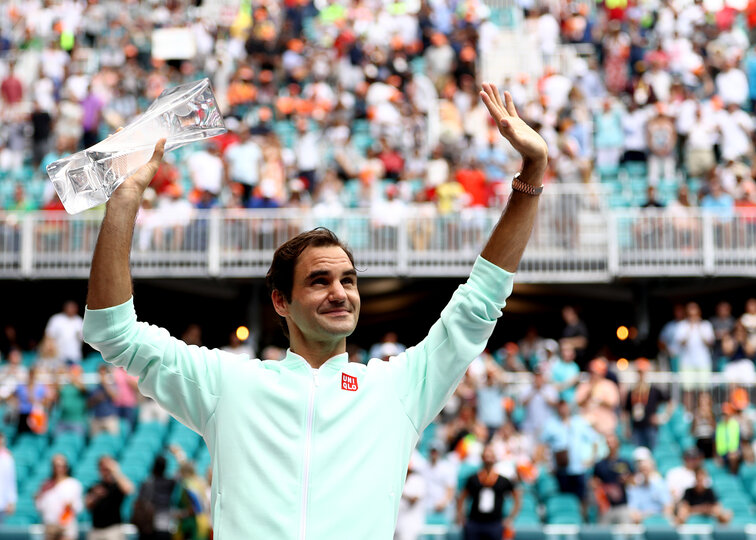 Roger Federer and Co can look forward to a few spectators at the Miami Open