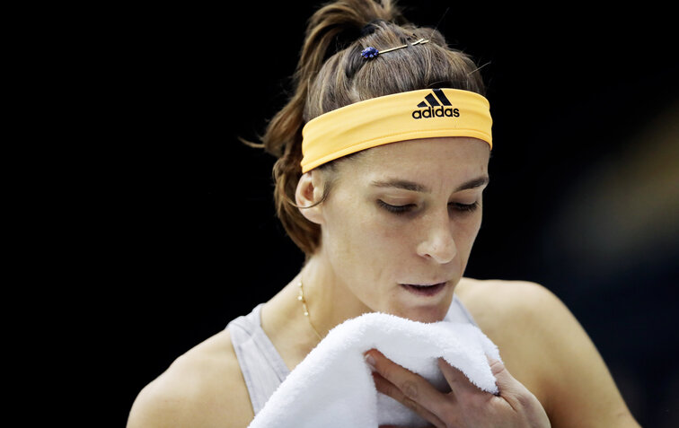 Andrea Petkovic had to admit defeat to Petra Kvitova in the semifinals