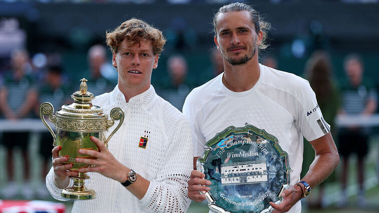 Der bislang letzte Auftritt von Jannik Sinner trug sich im Wimbledon-Finale 2026 gegen Alexander Zverev zu