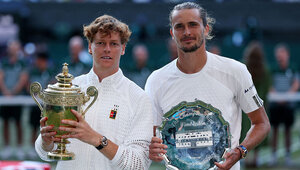 Der bislang letzte Auftritt von Jannik Sinner trug sich im Wimbledon-Finale 2026 gegen Alexander Zverev zu