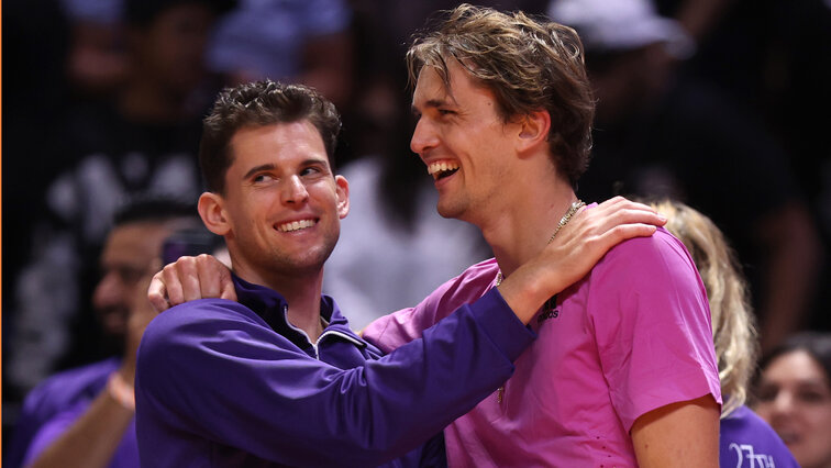 Dominic Thiem hofft auf einen Grand Slam-Sieg von Alexander Zverev
