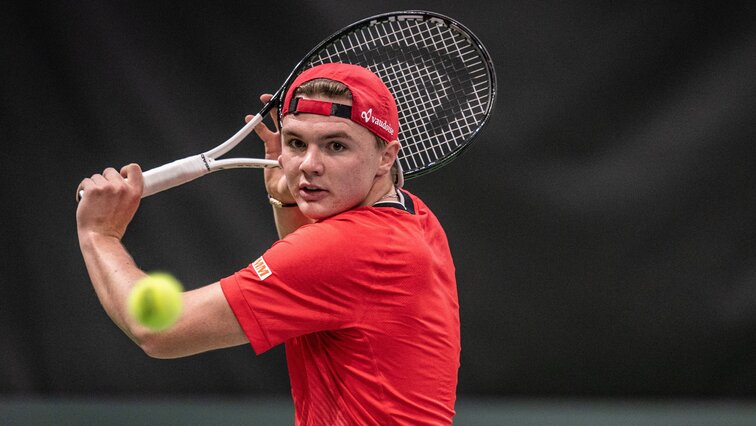 Dominic Stricker konnte 2020 bei den French Open den Juniorenbewerb für sich entscheiden Dominic Stricker konnte 2020 bei den French Open den Juniorenbewerb für sich entscheiden