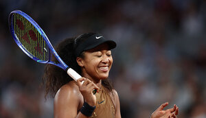Naomi Osaka spielt am Samstag um den ersten WTA-Titel seit 2021.