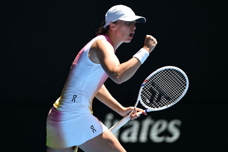 Iga Swiatek wartet noch auf ihren ersten Titel in Melbourne