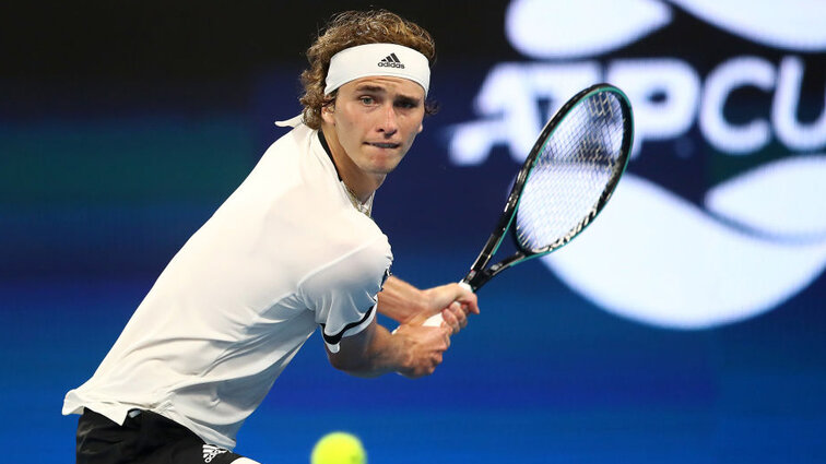 Alexander Zverev leads the German team at the ATP Cup for the third time