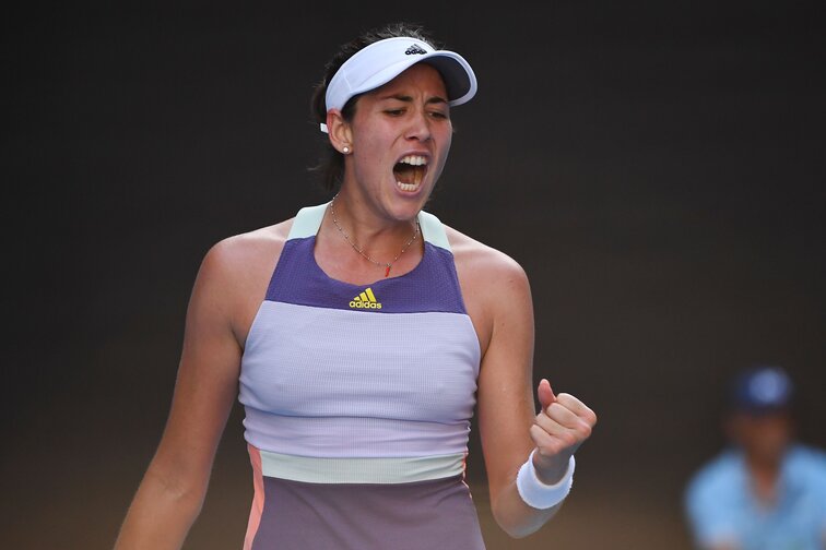 Garbine Muguruza steht zum vierten Mal im Finale eines Grand Slams 