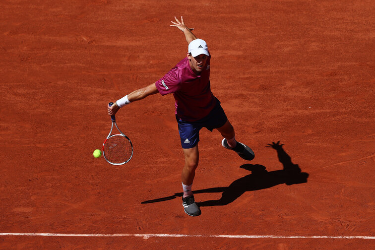 Dominic Thiem hat zur Vorbereitung auf die French Open ein dichtes Programm vorgesehen Dominic Thiem has planned a dense program to prepare for the French Open