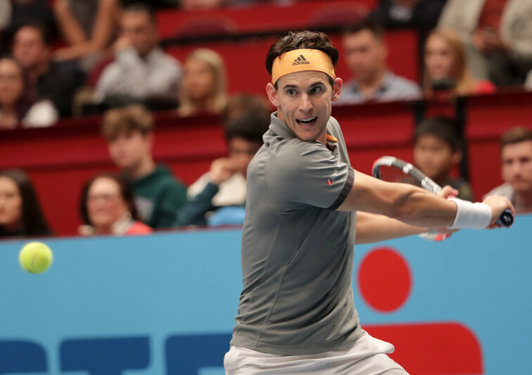 Dominic Thiem in Wien