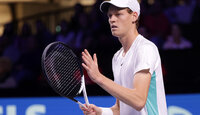 Jannik Sinner wird in Wien auch freundlich applaudiert Jannik Sinner is also warmly applauded in Vienna