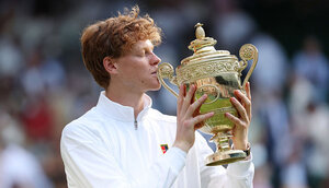 Jannik Sinner kommt als Titelverteidiger nach Wimbledon