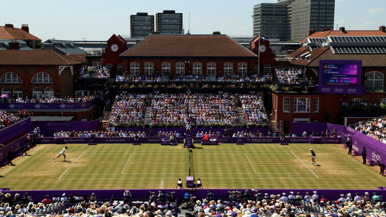 Ab 2025 werden hier auch die Frauen spielen: der Queen´s Club in London Ab 2025 werden hier auch die Frauen spielen: der Queen´s Club in London