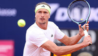 Alexander Zverev beim Match gegen Daniel Altmaier in München 2025
