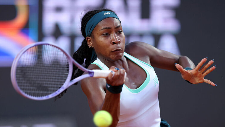 Coco Gauff gehört auch auf der roten Asche zu den Titelfavoritinnen. Coco Gauff gehört auch auf der roten Asche zu den Titelfavoritinnen.