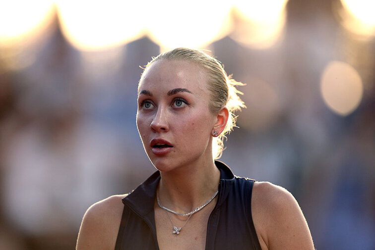 Anastasia Potapova musste in Berlin aufgeben Anastasia Potapova musste in Berlin aufgeben
