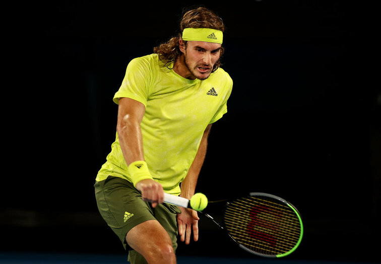 Stefanos Tsitsipas erreichte bei den Australian Open das Halbfinale