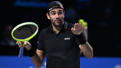 Matteo Berrettini sucht wieder einen neuen Trainer Matteo Berrettini sucht wieder einen neuen Trainer