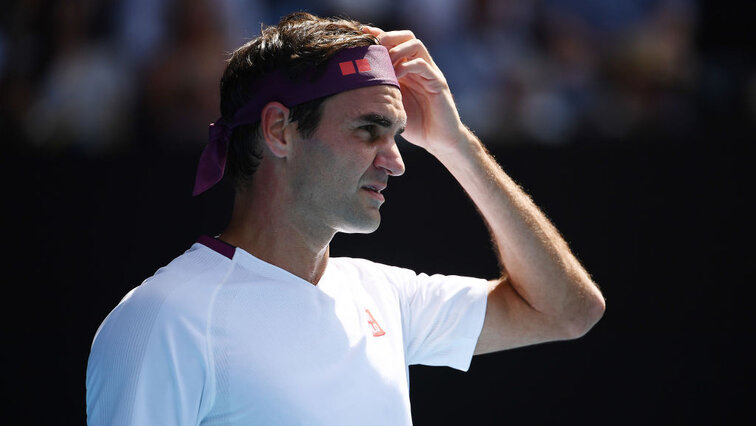 Roger Federer ist nur der erste Satz leicht von der Hand gegangen