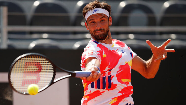 Grigor Dimitrov steht in Rom im Viertelfinale Grigor Dimitrov steht in Rom im Viertelfinale