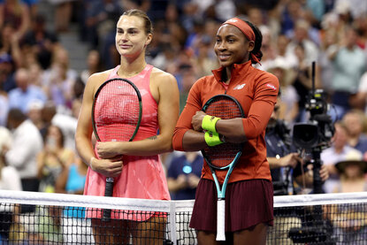 Aryna Sabalenka trifft auf Coco Gauff Aryna Sabalenka trifft auf Coco Gauff