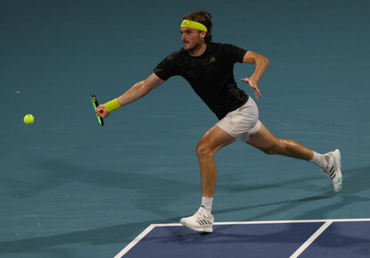 Stefanos Tsitsipas beim ATP-Masters-1000-Turnier in Miami