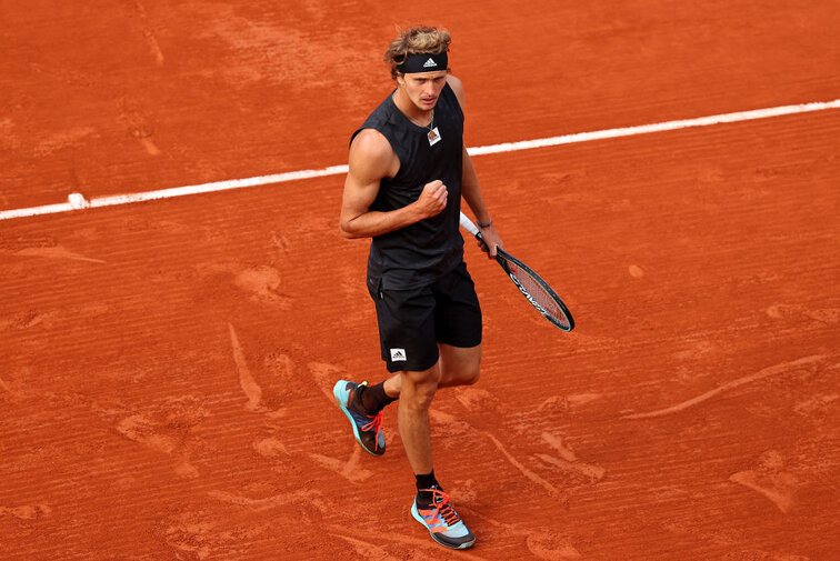 Alexander Zverev besiegte Carlos Alcaraz im Viertelfinale Alexander Zverev defeated Carlos Alcaraz in the quarterfinals