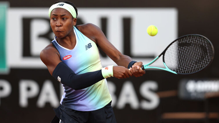 Things are not going well for Cori Gauff at the moment