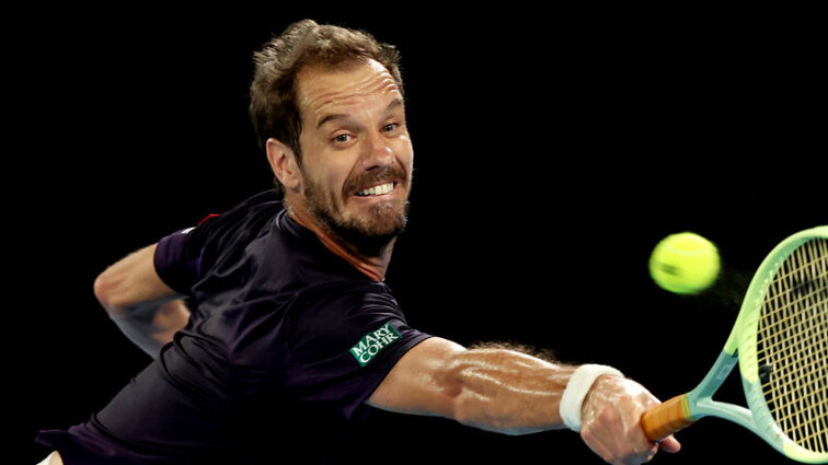 Richard Gasquet hat sich in Manama vergeblich gestreckt