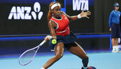 Coco Gauff am Samstag beim United Cup