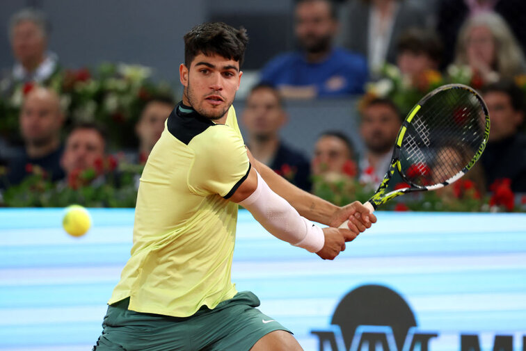 Carlos Alcaraz hat in den letzten Tagen die Intensität im Training deutlich erhöht