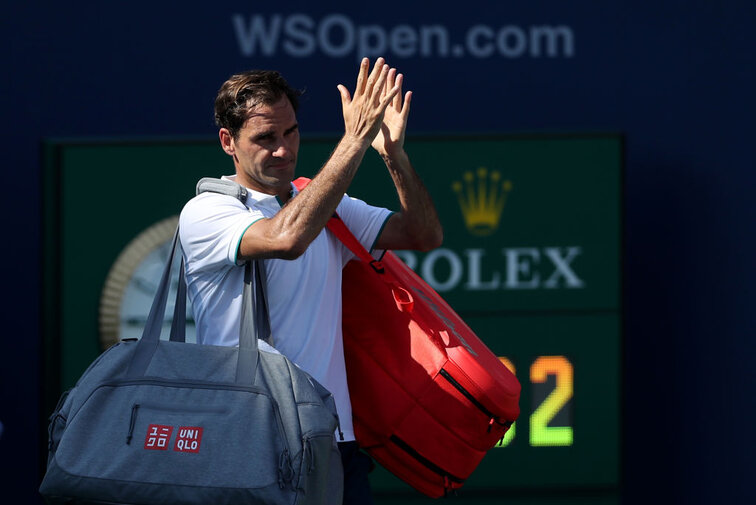 Roger Federer in Cincinnati
