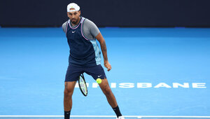 Nick Kyrgios will die Fans in Brisbane erneut begeistern