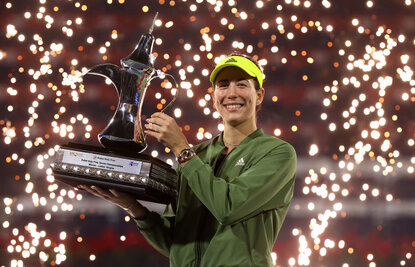 Garbine Muguruza spielt bislang eine überragende Saison Garbine Muguruza gewann das WTA-1000-Turnier in Dubai