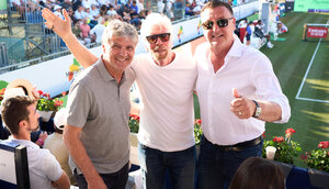 Toni Nadal, Richard Branson und Turnierchef Edwin Weindorfer