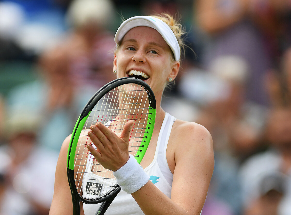 Barty-Schreck Alison Riske: Die mit dem Gespür für Gras · tennisnet.com