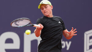 Justin Engel musste in Alicante gleich zum Auftakt eine Niederlage hinnehmen