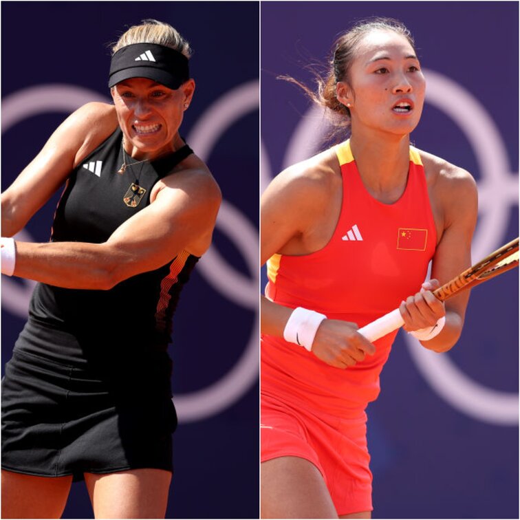Setzt sich Angelique Kerber auch gegen Qinwen Zheng durch? Setzt sich Angelique Kerber auch gegen Qinwen Zheng durch?