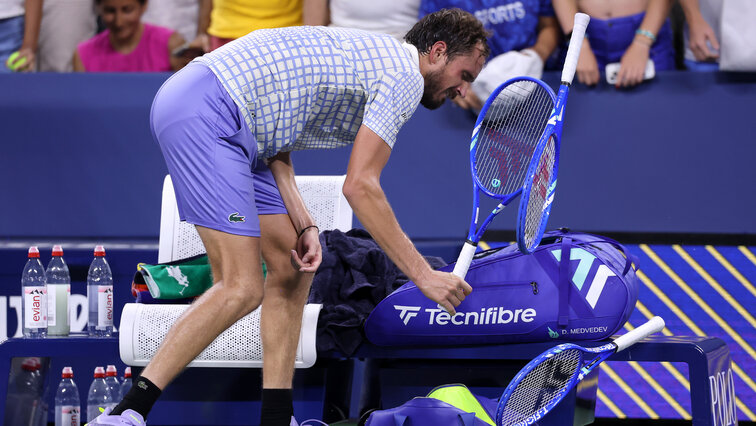 Daniil Medvedev bei den US Open 2025 Daniil Medvedev bei den US Open 2025